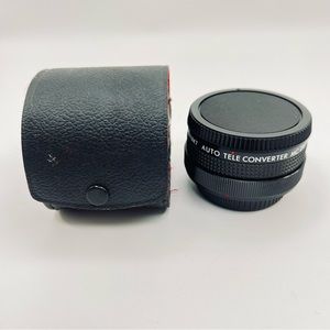 Auto Tele Converter MC 2X For CF with Lens Cover, Casing & Instruction Guide
